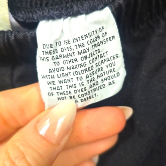 Quacker Factory Jeans Black Denim Embellished Dragonfly Pocket Pull-on large - Picture 7 of 8